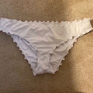 white bathing suit bottoms